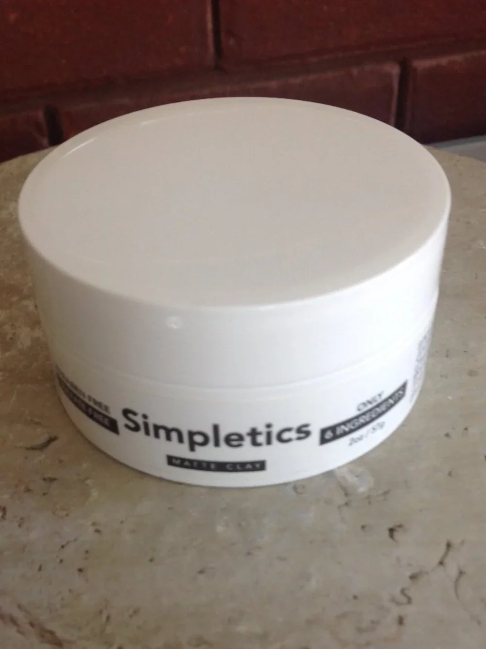 Simpletics hair clay